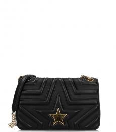 Stella McCartney Black Star Small Shoulder Bag