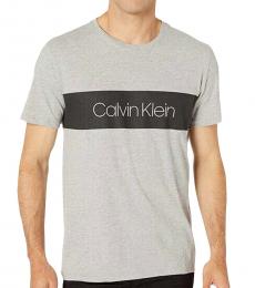 Calvin Klein Grey Block Logo T-Shirt