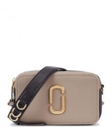 Marc Jacobs Grey The Softshot 21 Small Crossbody Bag