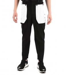 Black & White Slim Fit Pants