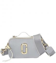 Marc Jacobs Grey Snapshot Small Crossbody Bag