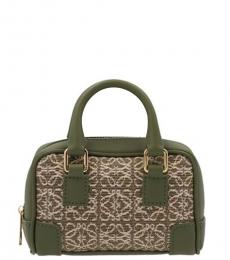 Green Amazona Micro Duffle Bag