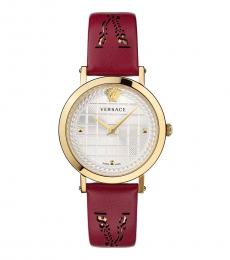 Versace Cherry Medusa Chain Watch
