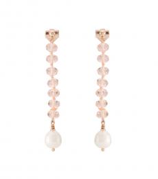 Kate Spade Golden Pearl Drop Earrings