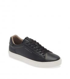 AllSaints Black Klip Lace Up Sneakers