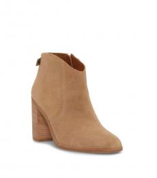 Lucky Brand Beige Ankle Boots