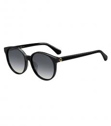 Kate Spade Black Round Sunglasses