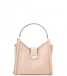 Michael Kors Soft Pink Whitney Large Shoulder Bag