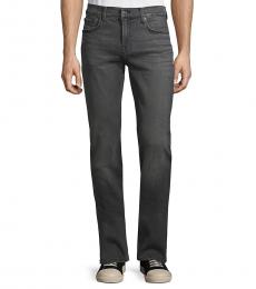 7 For All Mankind Grey Slimmy Squiggle Skinny Jeans