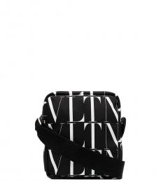 Valentino Garavani Black VLTN Small Crossbody Bag