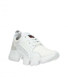 Givenchy White Sporty Sneakers