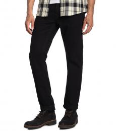 True Religion Black Rocco Relaxed Skinny Jeanss