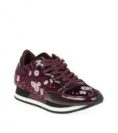 Cherry Embroidered Sneakers