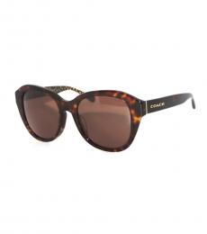 Brown Tortoise Butterfly Sunglasses