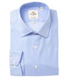 Ben Sherman Light Blue Tailored Slim Fit Dress Shirt