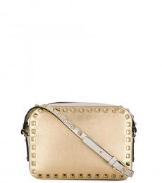 Valentino Garavani Golden Rockstud Small Crossbody