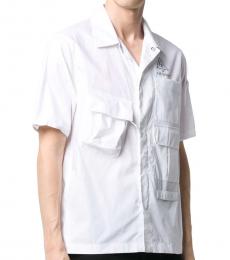 Off-White White Short Sleeve Vert Climb Voyager Shirt