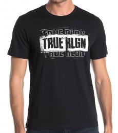 True Religion Black Front Logo T-Shirt