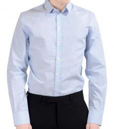 Blue Striped Long Sleeve Shirt