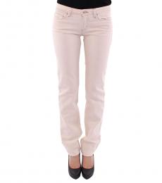 Pink Regular Fit Jeans