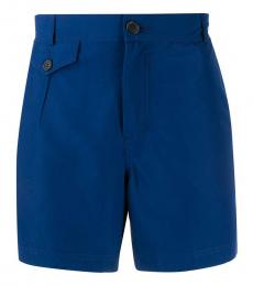 Brunello Cucinelli Royal Blue Tailored Shorts