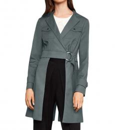 BCBGMaxazria Castor Grey Convertible Open Panel Jacket