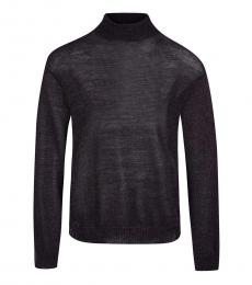Dark Brown Oversized Fit Sweater