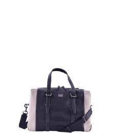 Dolce & Gabbana Black Weekender Large Messenger Bag