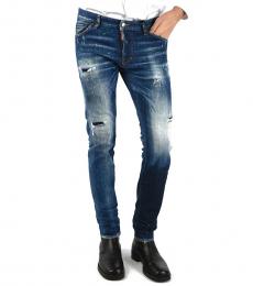 Dsquared2 Blue Cool Guy Distressed Jeans