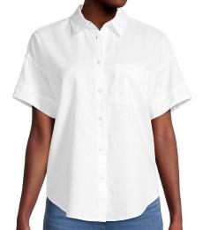 White Lenny Button Down Shirt