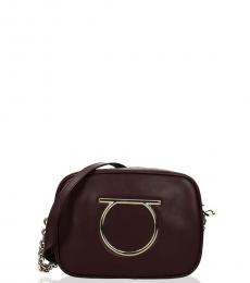 Salvatore Ferragamo Cherry Gancini Small Crossbody
