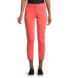 AG Adriano Goldschmied Fazed Mid-Rise Crop Jeans