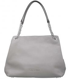 Michael Kors Grey Jet Set Chain Large Hobo