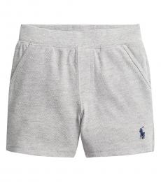 Ralph Lauren Baby Boys Andover Heather Mesh Shorts