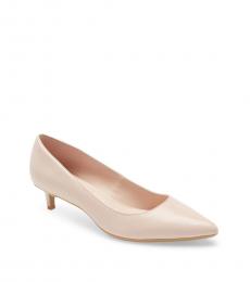 Calvin Klein Sheer Satin Gabrianna Kitten Heels