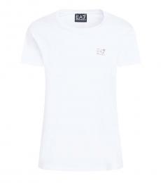 Emporio Armani White Logo T-Shirt