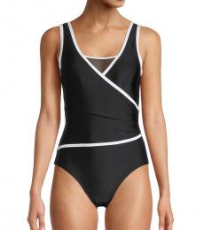 Calvin Klein Black One-Piece Swimsuit