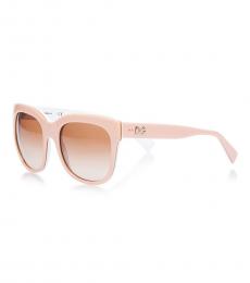 Dolce & Gabbana Light Pink Square Sunglasses