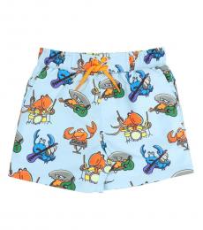 Stella McCartney Baby Boys All-Over Print Multicolor Shorts