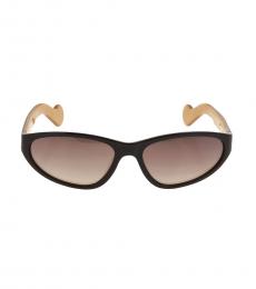 Moncler Black Gradient Sunglasses