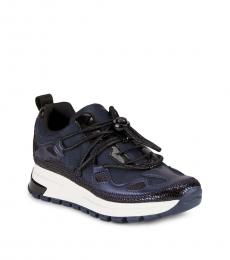 Karl Lagerfeld Navy Blue Low Top Sneakers