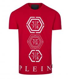 Red Logo Graphic T-Shirt