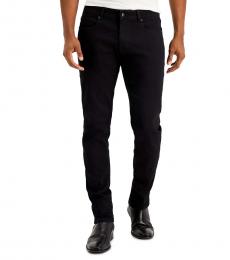 DKNY Black Bedford Slim Straight Jeans
