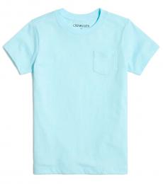 J.Crew Little Boys Sea Mist Jersey Pocket T-Shirt