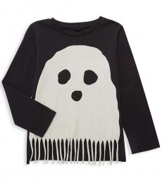 Stella McCartney Little Girls Grey Multi Bella Ghost T-Shirt