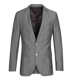 Hugo Boss Dark Grey Slim Fit Blazer