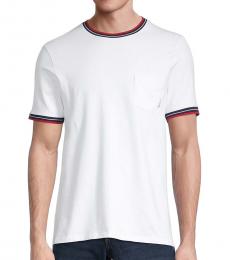 White Supima Ringer T-Shirt