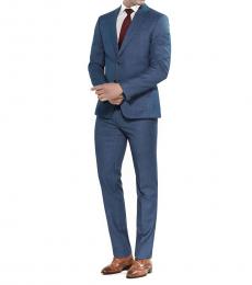Michael Kors Blue Two-Piece Nailhead Suit