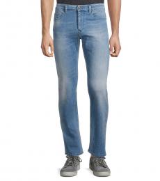 Blue Safado Straight-Fit Jeans