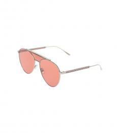 Jimmy Choo Red Aviator Sunglasses